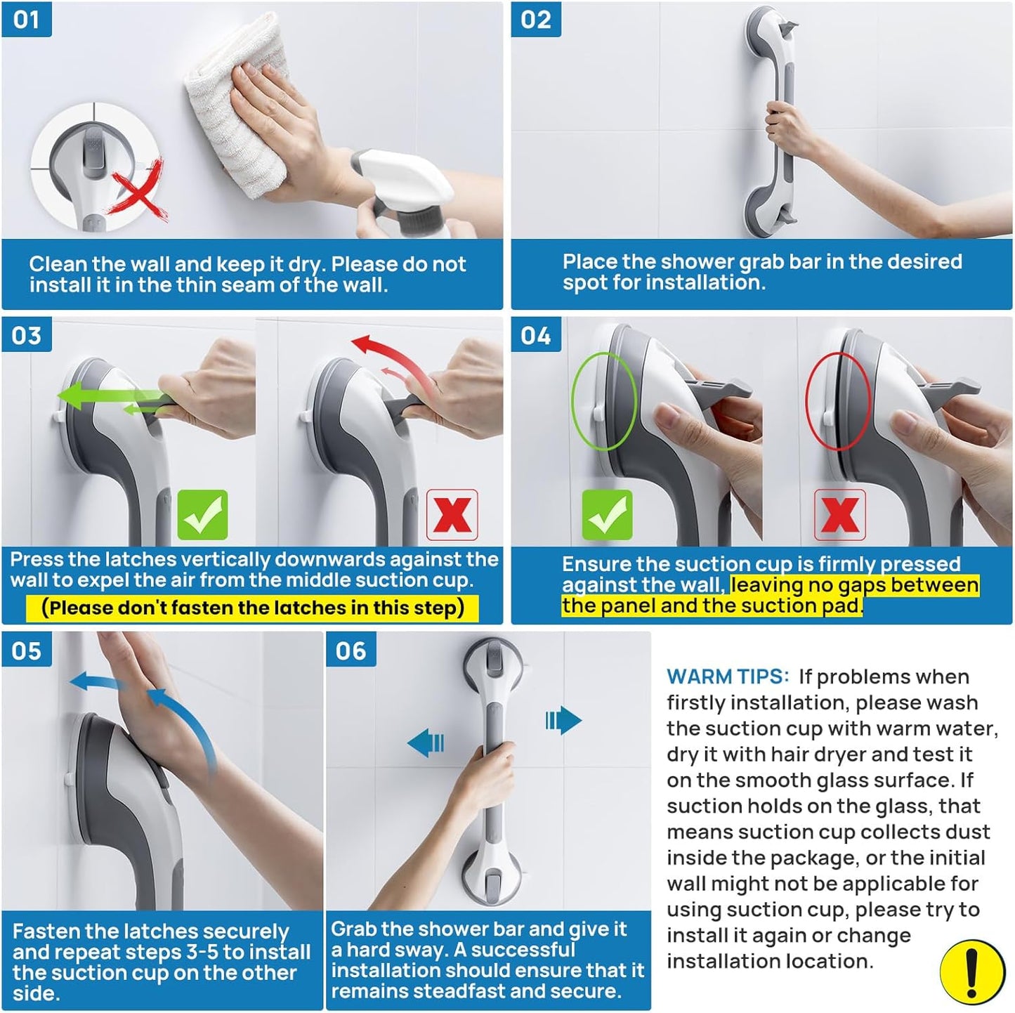 Avior Shower Grab Bar